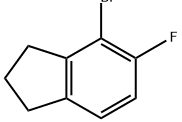 1H-Indene, 4-bromo-5-fluoro-2,3-dihydro-|4-溴-5-氟-2,3-二氢-1H-茚