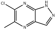 6-氯-5-甲基-1H-吡唑并[3,4-B]吡嗪, 2375920-14-0, 结构式