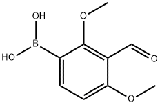 (3-Formyl-2,4-dimethoxyphenyl)boronic acid,2375943-90-9,结构式