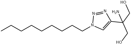 1,3-Propanediol, 2-amino-2-(1-nonyl-1H-1,2,3-triazol-4-yl)- 结构式