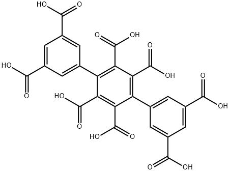 [1,1':4',1''-Terphenyl]-2',3,3',3'',5,5',5'',6'-octacarboxylic acid Structure