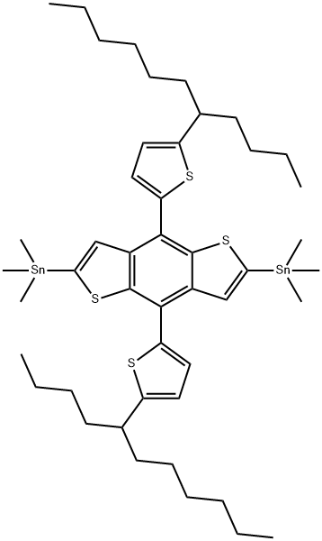 2376800-98-3 Stannane, 1,1'-[4,8-bis[5-(1-butylheptyl)-2-thienyl]benzo[1,2-b:4,5-b']dithiophene-2,6-diyl]bis[1,1,1-trimethyl-