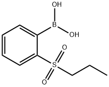 2-(Propylsulfonyl)phenylboronic acid 结构式