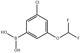 3-Chloro-5-(difluoromethoxy)phenyl]boronic acid|