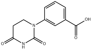 3-(2,4-二氧四氢嘧啶-1(2H)基)苯甲酸,2377644-59-0,结构式