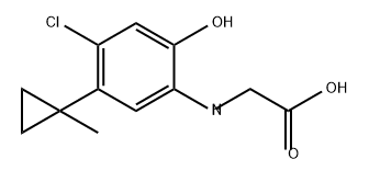 2378259-33-5 Glycine, N-[4-chloro-2-hydroxy-5-(1-methylcyclopropyl)phenyl]-