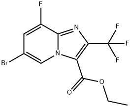 2379918-57-5 Ethyl 6-bromo-8-fluoro-2-(trifluoromethyl)imidazo[1,2-a]pyridine-3-carboxylate