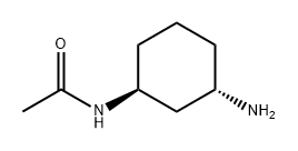 Acetamide, N-[(1S,3S)-3-aminocyclohexyl]-,2380889-14-3,结构式