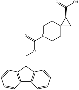 6-Azaspiro[2.5]octane-1,6-dicarboxylic acid, 6-(9H-fluoren-9-ylmethyl) ester, (1S)-,2380898-20-2,结构式