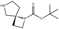 (R)-1,6-Diaza-spiro[3.4]octane-1-carboxylic acid tert-butyl ester Structure