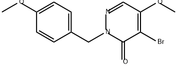 2381044-54-6 3(2H)-Pyridazinone, 4-bromo-5-methoxy-2-[(4-methoxyphenyl)methyl]-