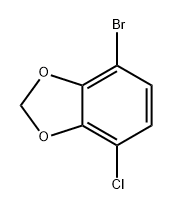 1,3-Benzodioxole, 4-bromo-7-chloro- Structure