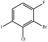 2-Bromo-3-chloro-1-fluoro-4-iodobenzene Structure