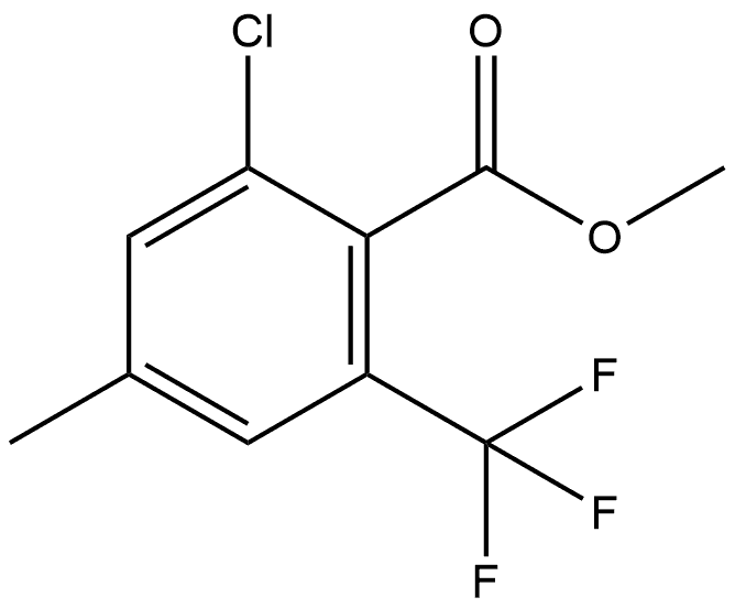 2383632-44-6 Methyl 2-chloro-4-methyl-6-(trifluoromethyl)benzoate