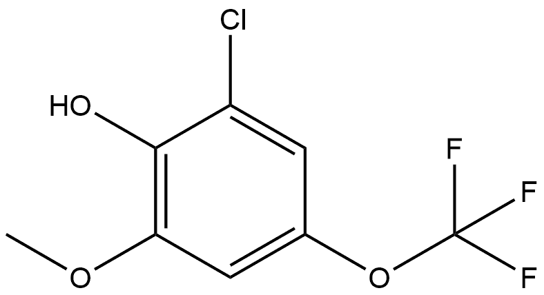 2-Chloro-6-methoxy-4-(trifluoromethoxy)phenol|