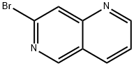 1,6-Naphthyridine, 7-bromo- Structure