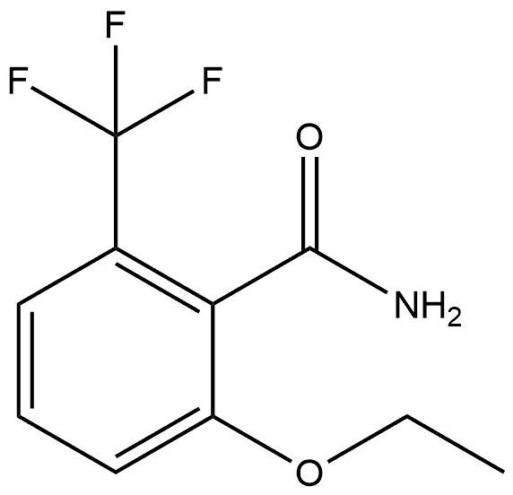 2-Ethoxy-6-(trifluoromethyl)benzamide 结构式