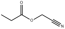 Acetonitrile, 2-(1-oxopropoxy)-