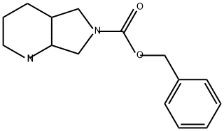 6H-Pyrrolo[3,4-b]pyridine-6-carboxylic acid, octahydro-, phenylmethyl ester Structure