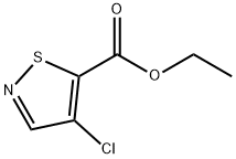 5-Isothiazolecarboxylic acid, 4-chloro-, ethyl ester Structure