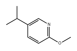 Pyridine, 2-methoxy-5-(1-methylethyl)- Struktur
