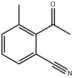 2-乙酰基-3-甲基苄腈, 2384311-18-4, 结构式