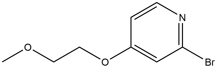 2-Bromo-4-(2-methoxyethoxy)pyridine Structure