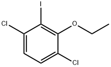 Benzene, 1,4-dichloro-2-ethoxy-3-iodo- Structure