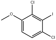 1,3-Dichloro-2-iodo-4-methoxybenzene 结构式