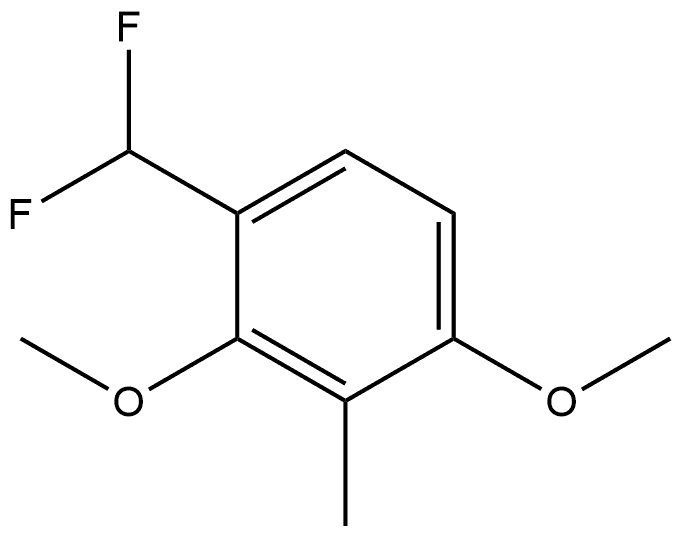 2384543-53-5 1-(Difluoromethyl)-2,4-dimethoxy-3-methylbenzene
