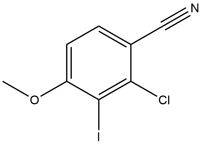 2384565-56-2 2-Chloro-3-iodo-4-methoxybenzonitrile