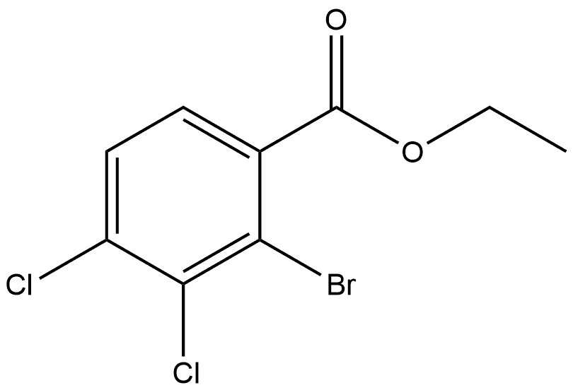 Ethyl 2-bromo-3,4-dichlorobenzoate 结构式