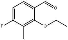 2-Ethoxy-4-fluoro-3-methylbenzaldehyde,2384876-02-0,结构式