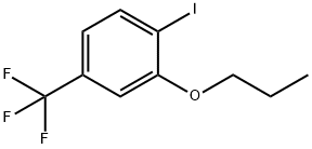 1-Iodo-2-propoxy-4-(trifluoromethyl)benzene Structure