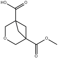 3-Oxabicyclo[3.1.1]heptane-1,5-dicarboxylic acid, 1-methyl ester|5-(甲氧羰基)-3-氧杂双环[3.1.1]庚烷-1-羧酸