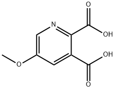 5-甲氧基吡啶-2,3-二羧酸, 2385050-70-2, 结构式