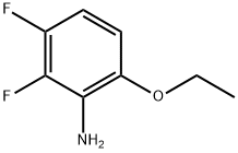 6-Ethoxy-2,3-difluoroaniline Structure