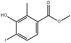 Benzoic acid, 3-hydroxy-4-iodo-2-methyl-, methyl ester Structure