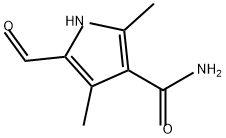 1H-Pyrrole-3-carboxamide, 5-formyl-2,4-dimethyl-,2385122-27-8,结构式