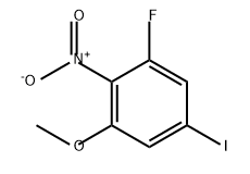 Benzene, 1-fluoro-5-iodo-3-methoxy-2-nitro-,2385244-13-1,结构式