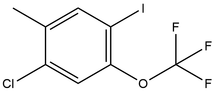 1-Chloro-4-iodo-2-methyl-5-(trifluoromethoxy)benzene|