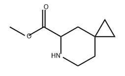 6-Azaspiro[2.5]octane-5-carboxylic acid, methyl ester Struktur