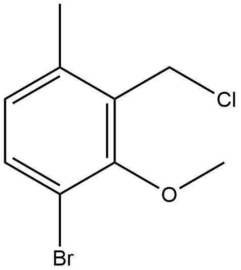 2385543-96-2 1-Bromo-3-(chloromethyl)-2-methoxy-4-methylbenzene