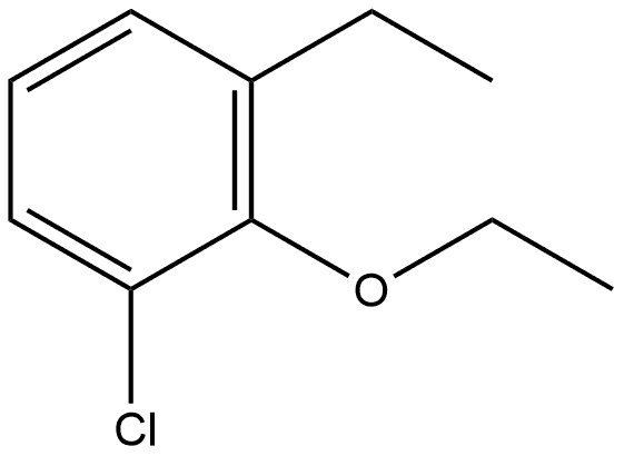 Benzene, 1-chloro-2-ethoxy-3-ethyl- Structure