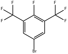 Benzene, 5-bromo-2-fluoro-1,3-bis(trifluoromethyl)- 化学構造式