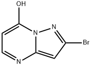 Pyrazolo[1,5-a]pyrimidin-7-ol, 2-bromo- Structure