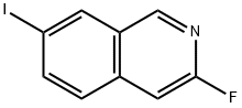 3-氟-7-碘异喹啉, 2386041-92-3, 结构式