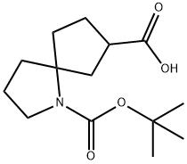 1-(叔丁氧基羰基)-1-氮杂螺[4.4]壬烷-7-甲酸, 2386372-87-6, 结构式