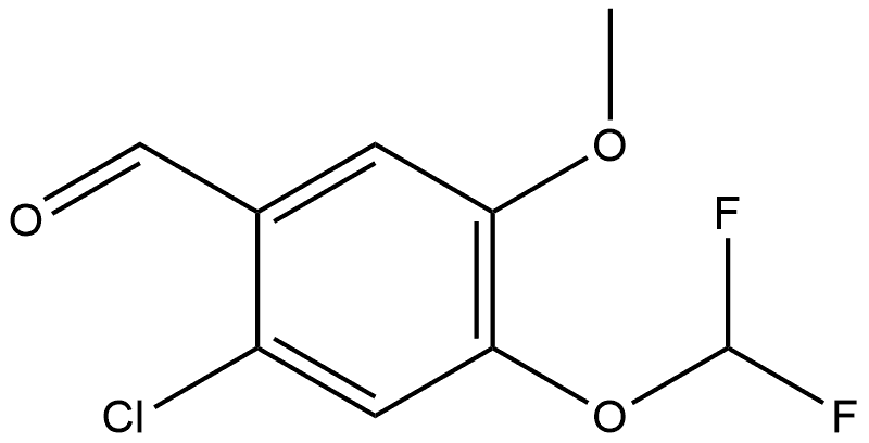 2386427-55-8 2-Chloro-4-(difluoromethoxy)-5-methoxybenzaldehyde