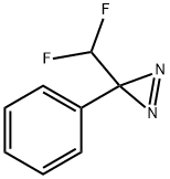 3-(Difluoromethyl)-3-phenyl-3H-diazirine 化学構造式